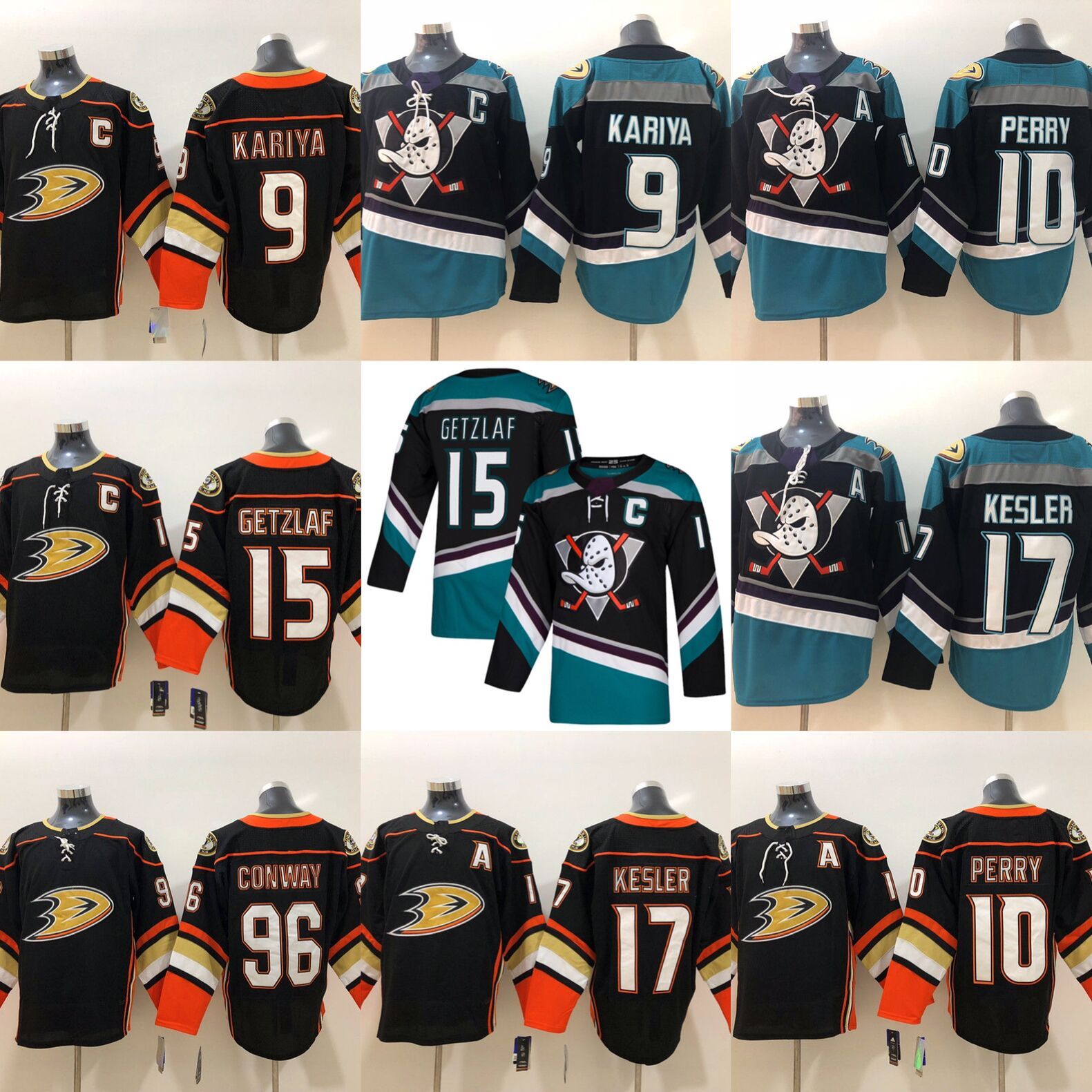 2020 Hockey Jerseys 2019 Anaheim Ducks 