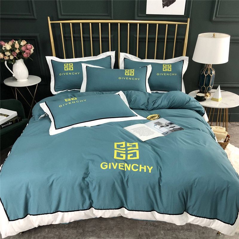 2019 Solid Color Duvet Cover 4g Letter Bed Covers Sets For Adult