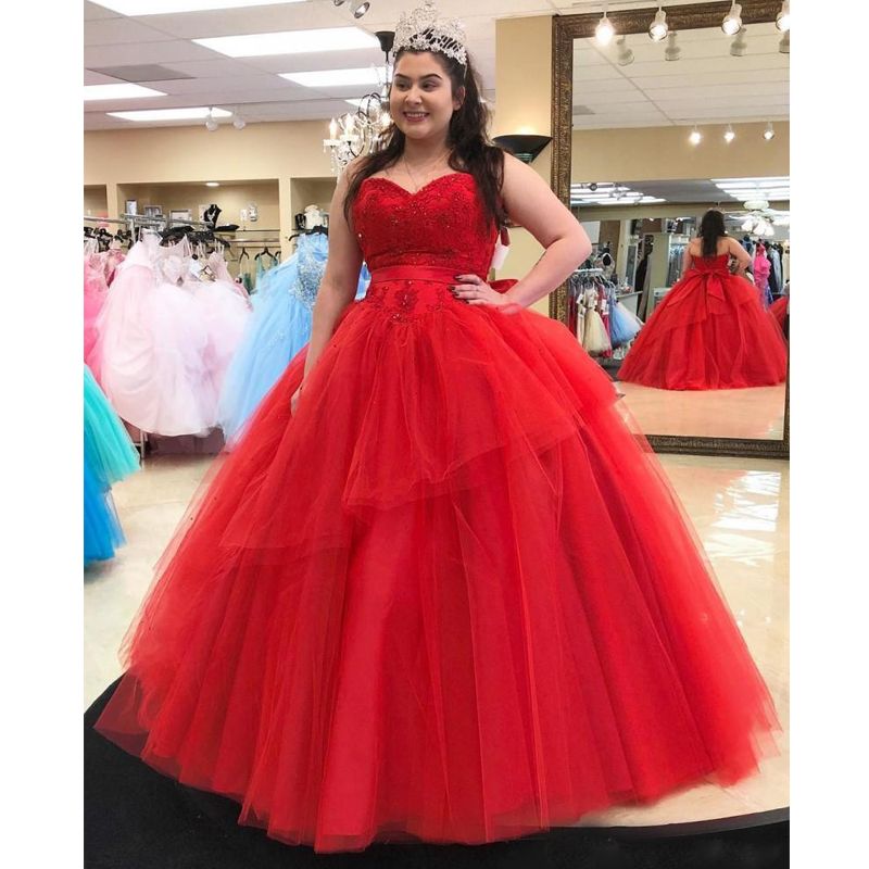 plus size sweet 16 dresses under 100