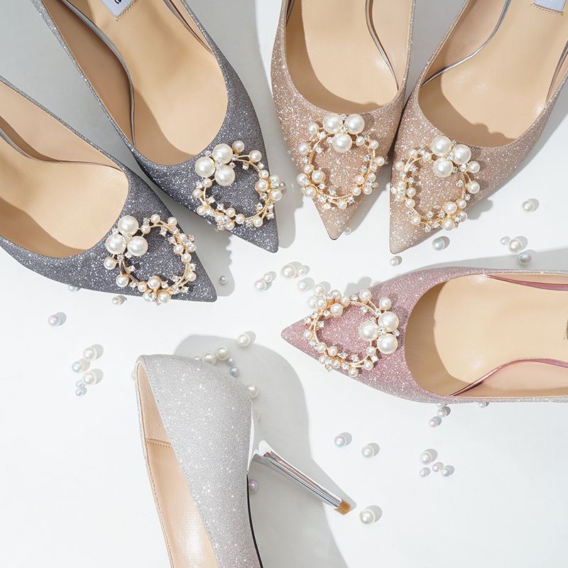 crystal shoes womens