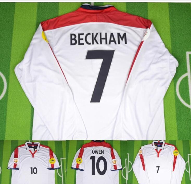 retro david beckham jersey