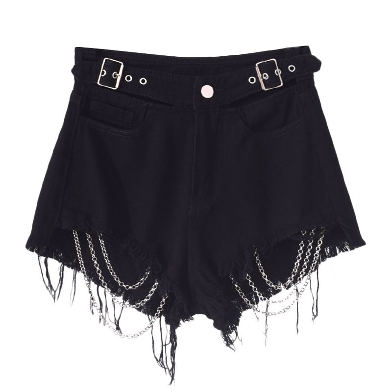short com franja