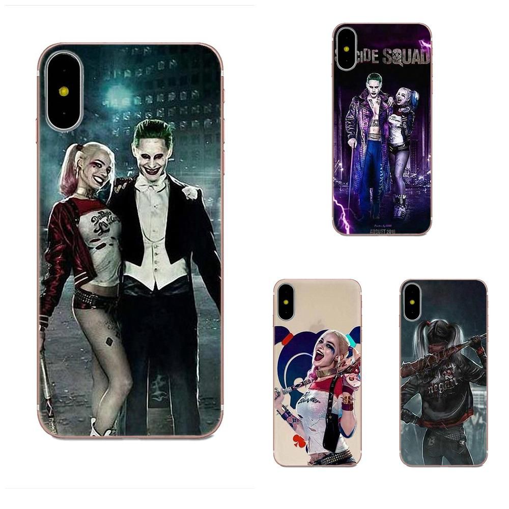 Joker y Harley Quinn para Sony Z Z2 Z4 compacta Mini M2
