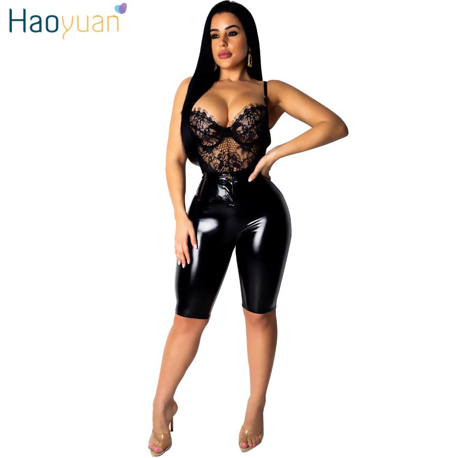 HAOYUAN High Stretch PU Leather High 