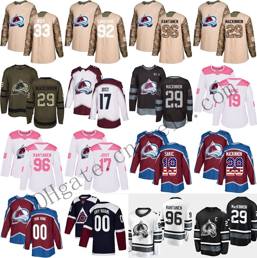 pink colorado avalanche jersey