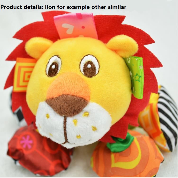 baby crib plush elephant