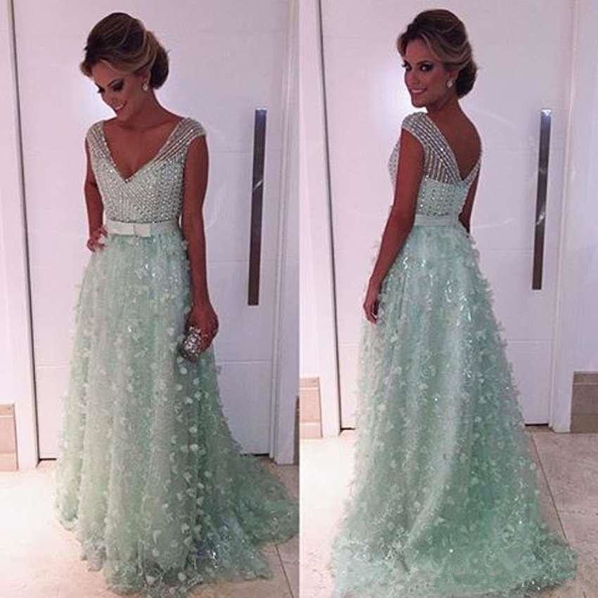 mint prom dresses 2019