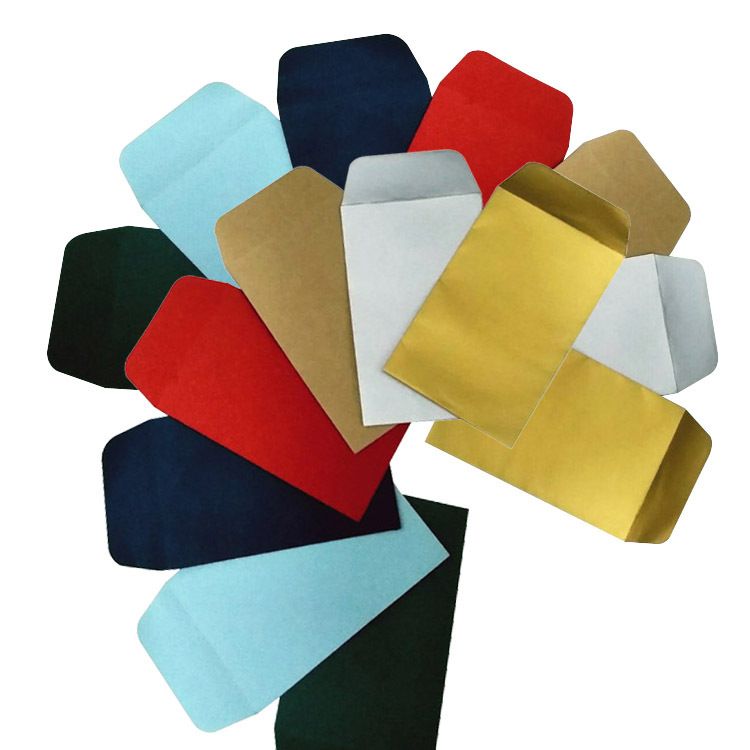 2021 Shatter Aluminum Foil Envelope Pearl Paper Envelope Custom