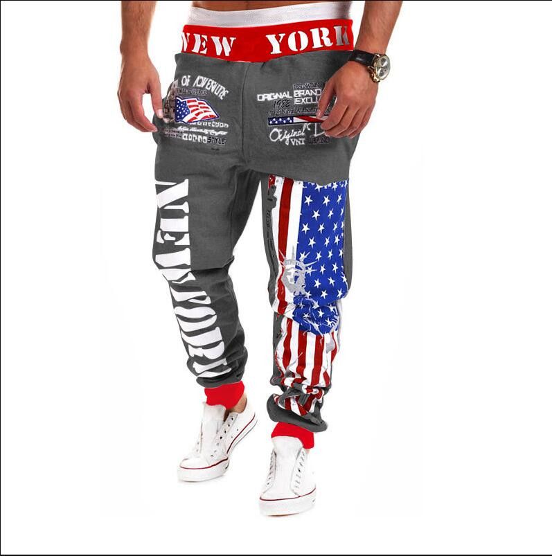 2020 Harem Full Pants Mens Printing Designer Trousers Mens Summer Loose Personality Beam Feet Casual Trousers Size Drawstring Pants From Malewardrobe 14 35 Dhgate Com