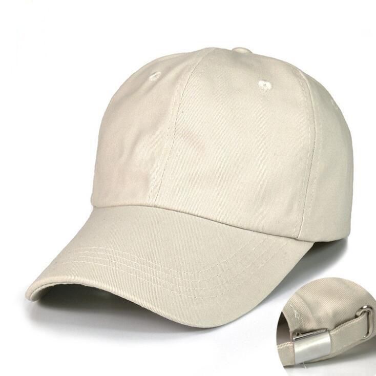 Fashion Blank Strapback Cap Men Women 