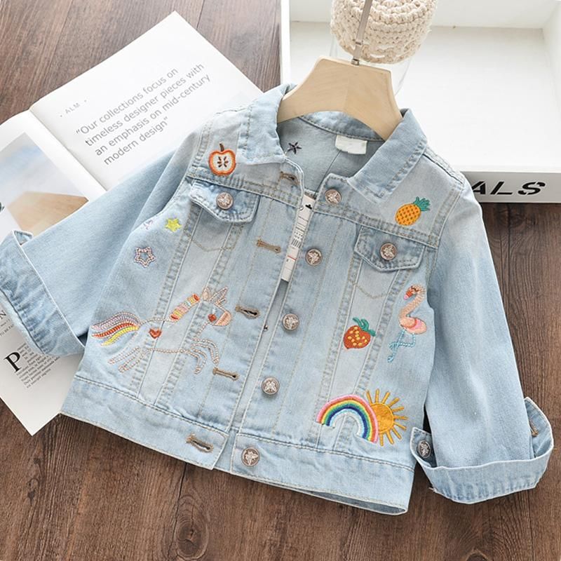 Denim Kids Coats Autumn Kids Designer Jackets Girl Clothes Cartoon Coat Embroidery Kid Clothing For 3 4 5 6 7 8 Years Teenage Winter Coats Red Coats For Girls From Yydreamer 20 09 Dhgate Com,Small Flower Rangoli Kolam Designs Small Flower Easy Rangoli