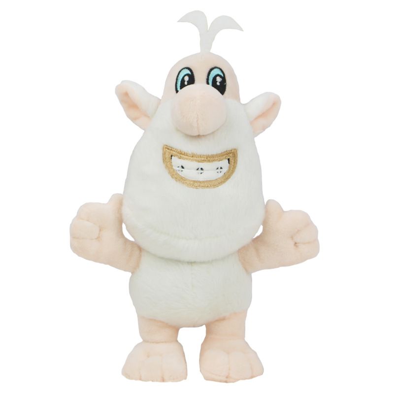 24cm Cute Russian Cartoon TV Booba Buba Plush Toys Doll Stuffed Animals Small White Pig Plush 24cm Cute Russian Cartoon TV Booba Buba Plush Toys Doll Stuffed Animals Small White Pig Plush