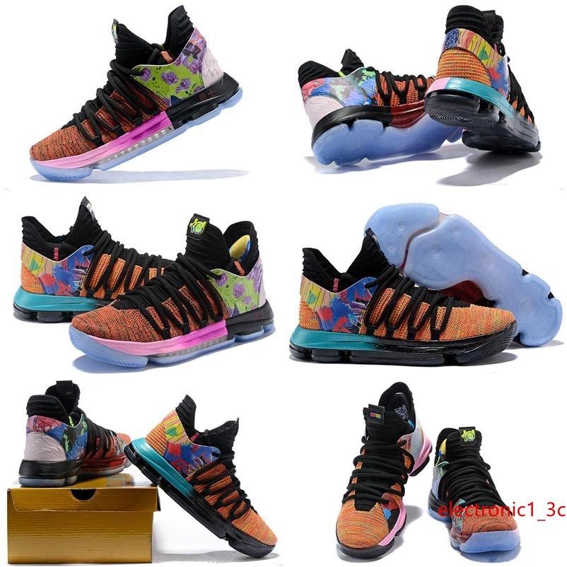 kevin durant multicolor shoes