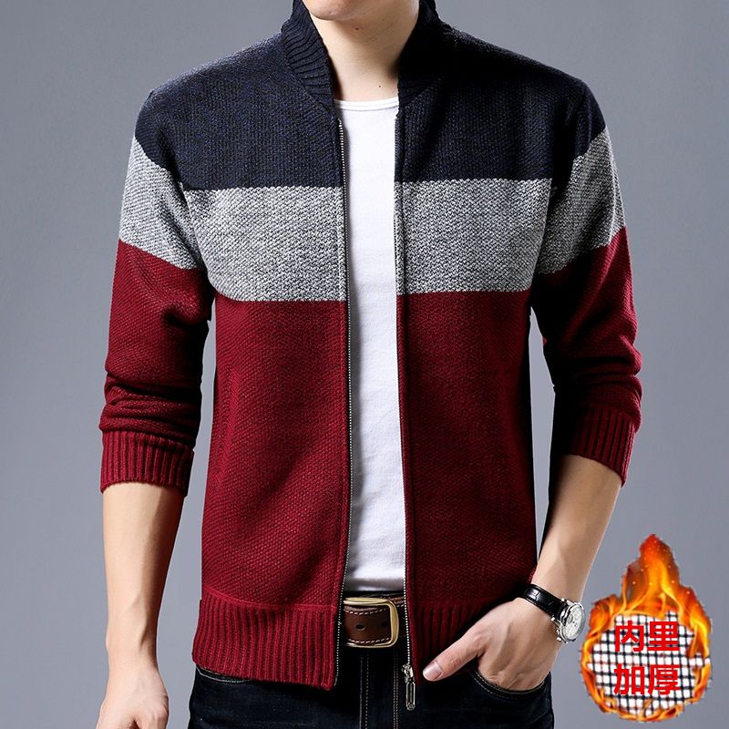mens jacket sweater