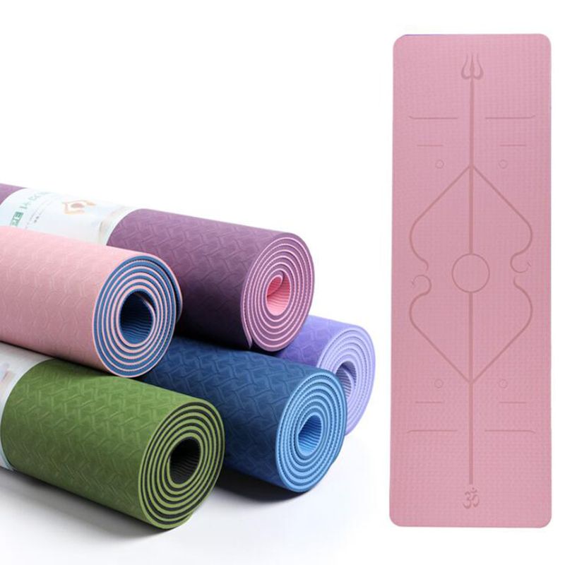 2020 6MM TPE Foam Yoga Mats Yoga Tapete 