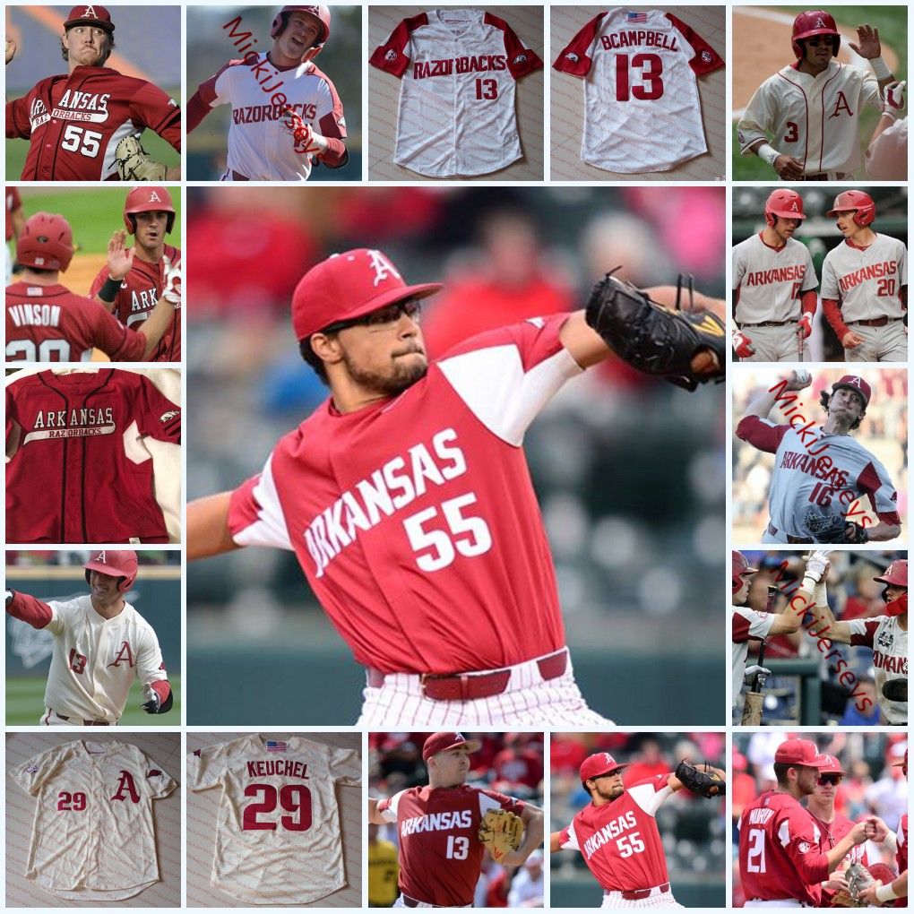 razorback baseball jersey