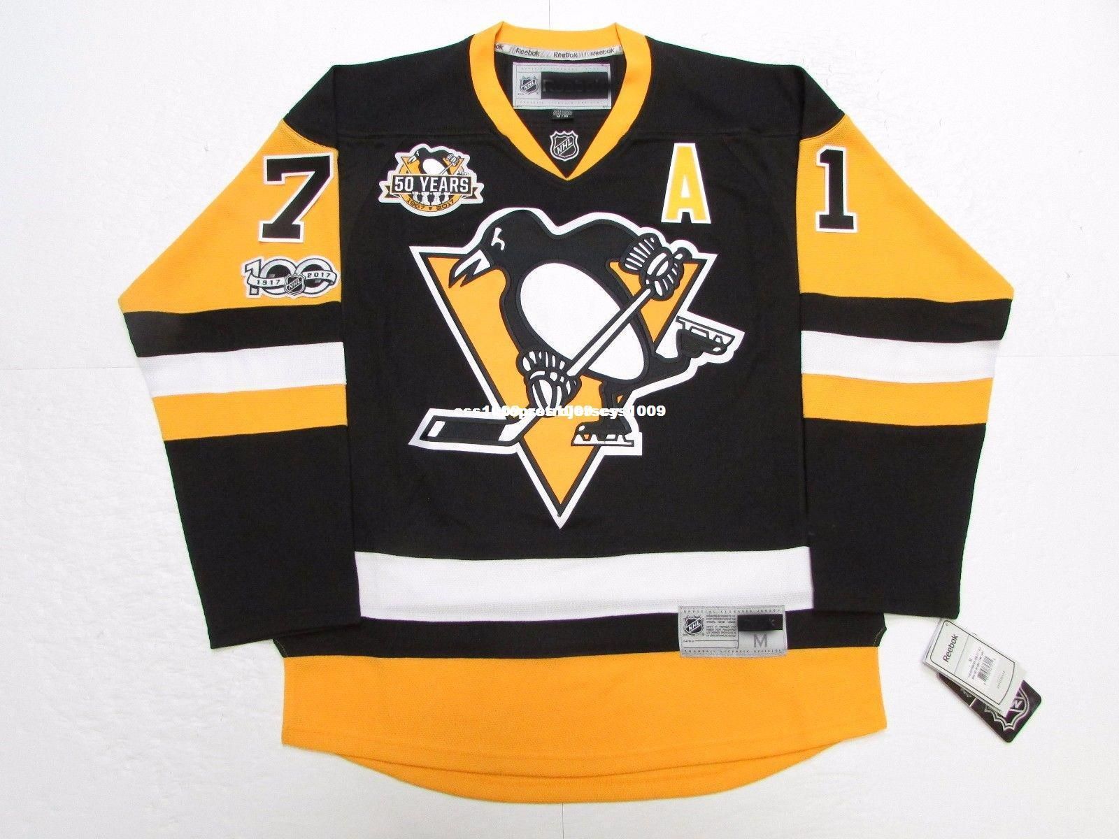 pittsburgh penguins 50th anniversary jersey