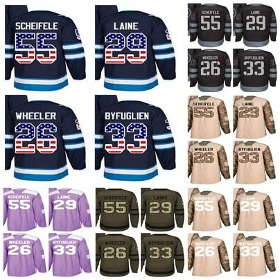 winnipeg jets camo jersey