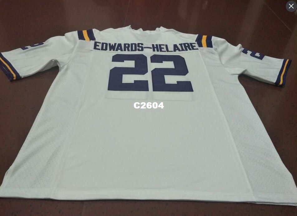 lsu clyde edwards helaire jersey