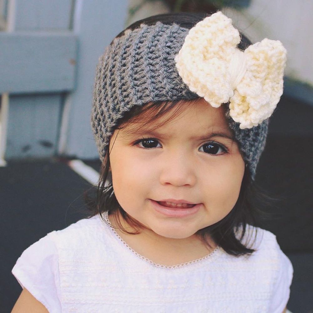 knitted headbands for babies
