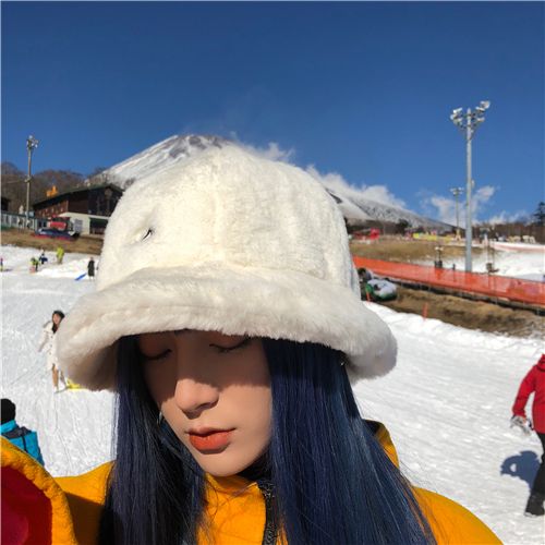 Acquistare Kangol Kangaroo Ricamo Protezione Del Bacino Del Cappello  Pescatore Pelliccia Bianca Calda Economico | Consegna Veloce E Qualità |  It.Dhgate