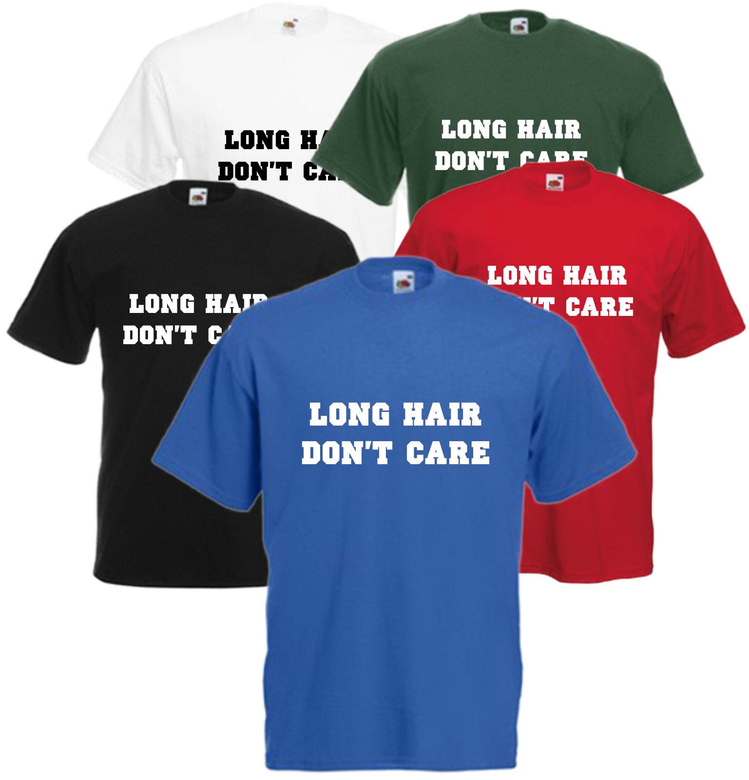 Long Hair Don T Care Unisex T Shirt Unisex Tee Top Hipster Funny