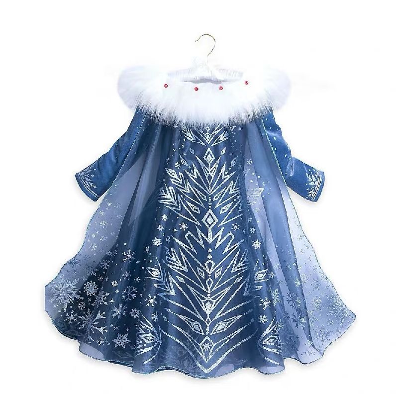 Princesa Congelada Aisha Falda Otoño Invierno Ropa Para Niños Vestido De Amor Reina Chica De 25,99 € | DHgate