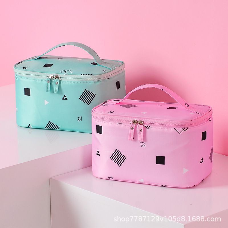suitcase cosmetic handbag