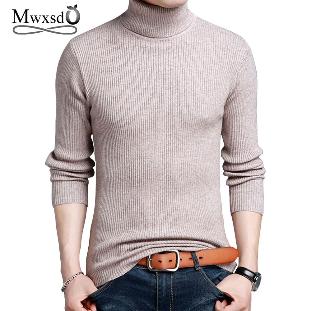 Fensajomon Mens Casual Winter Knit Round Neck Warm Long Sleeve Pullover Sweater 