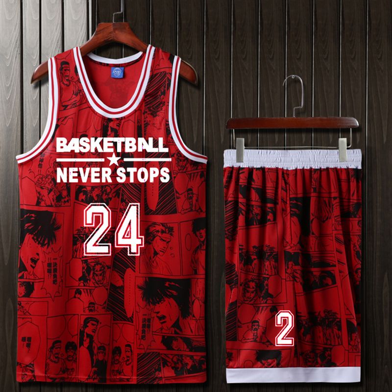 red jersey design basketball 2019