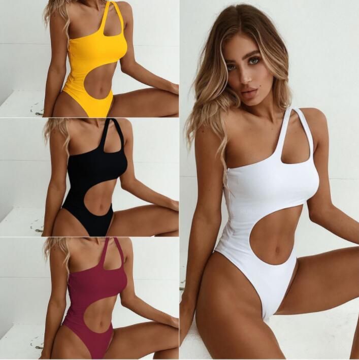 black and yellow bathing suit