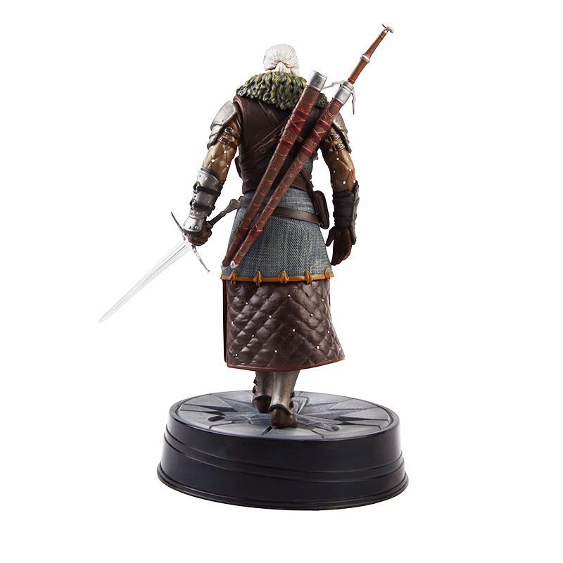 Figurine The Witcher 3 Wild Hunt Statuette Geralt Grandmaster Feline 20 cm