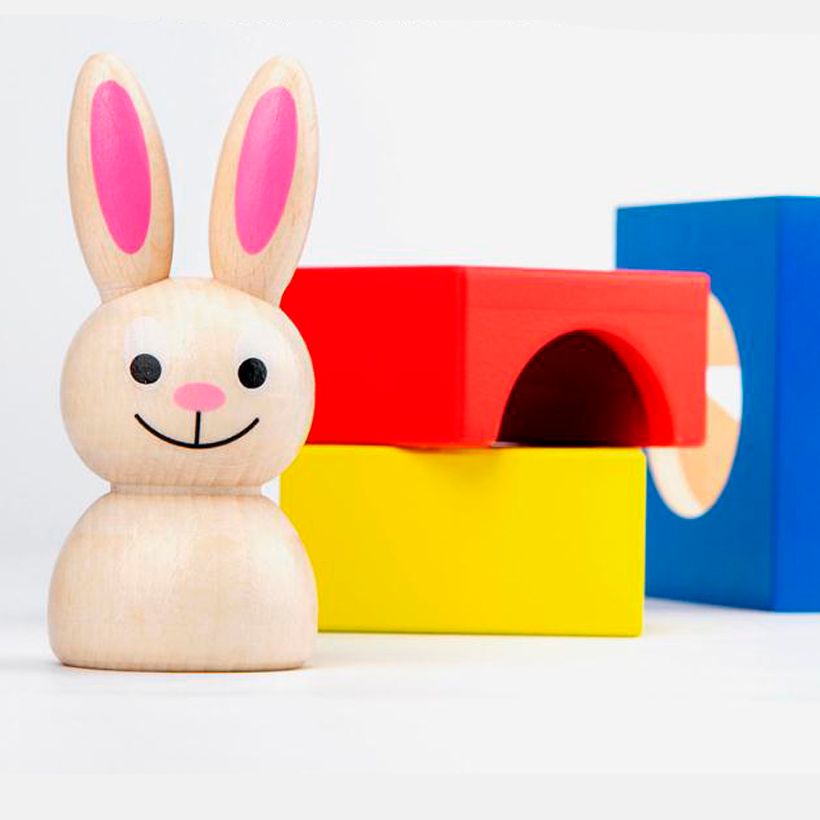 satin al gizli tavsan boo hide ile kutulari bulmaca ve bebek erken ogrenme magic oyun zeka ahsap oyuncak bulmacalar kutu ahsap oyuncak hediye seek