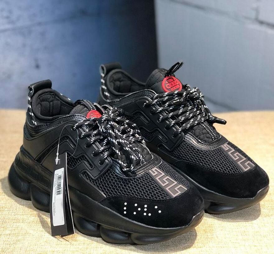 all black versace shoes