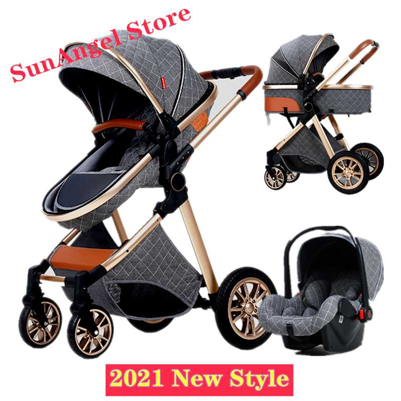 Wholesale Baby Stroller Factory Wholesale One Hand Fold System 2 In 1 3 In  1 Carriage Oxford Material Pram Stroller - Buy Baby Pushchair Stroller For