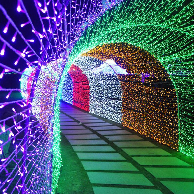 Electricity 3M x 3M 304 LED Curtain Fairy String Lights Wedding Party Xmas Decor Electricity 3M x 3M 304 LED Curtain Fairy String Lights Wedding Party Xmas Decor