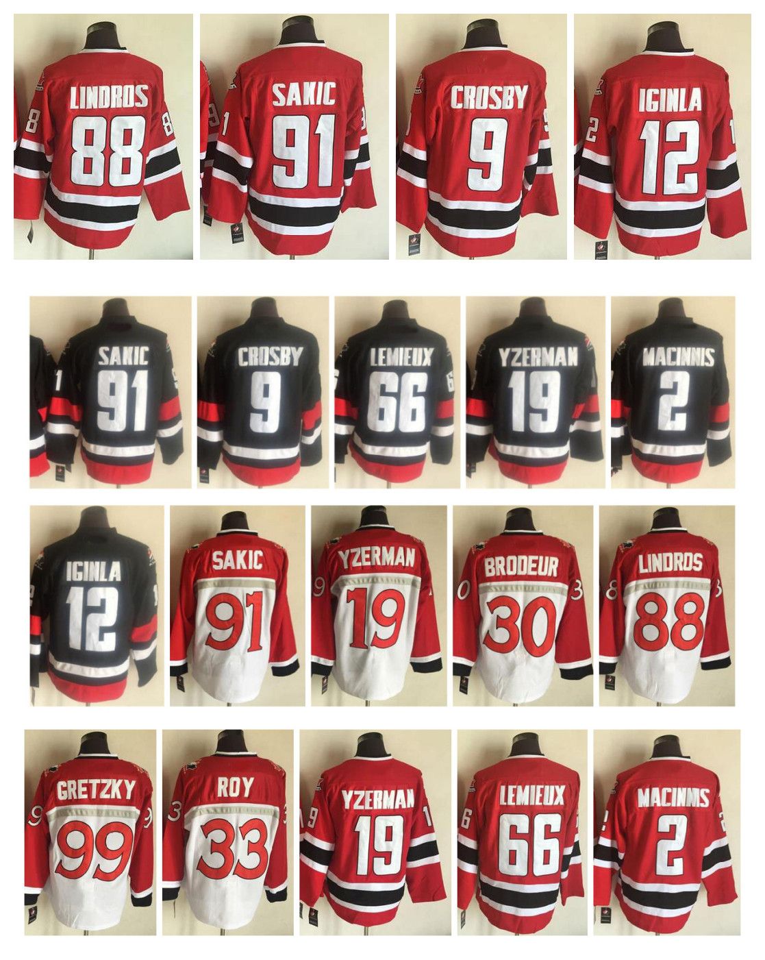 sidney crosby team canada jersey