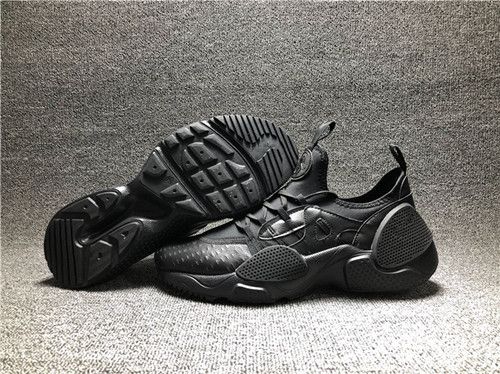 nike huarache edge black leather