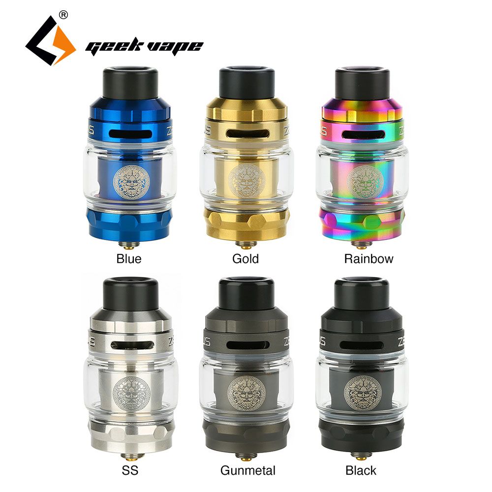 Geekvape Zeus Subohm Tank 2ml/5ml 810 Drip Tip Top Fill Atomizer Mesh