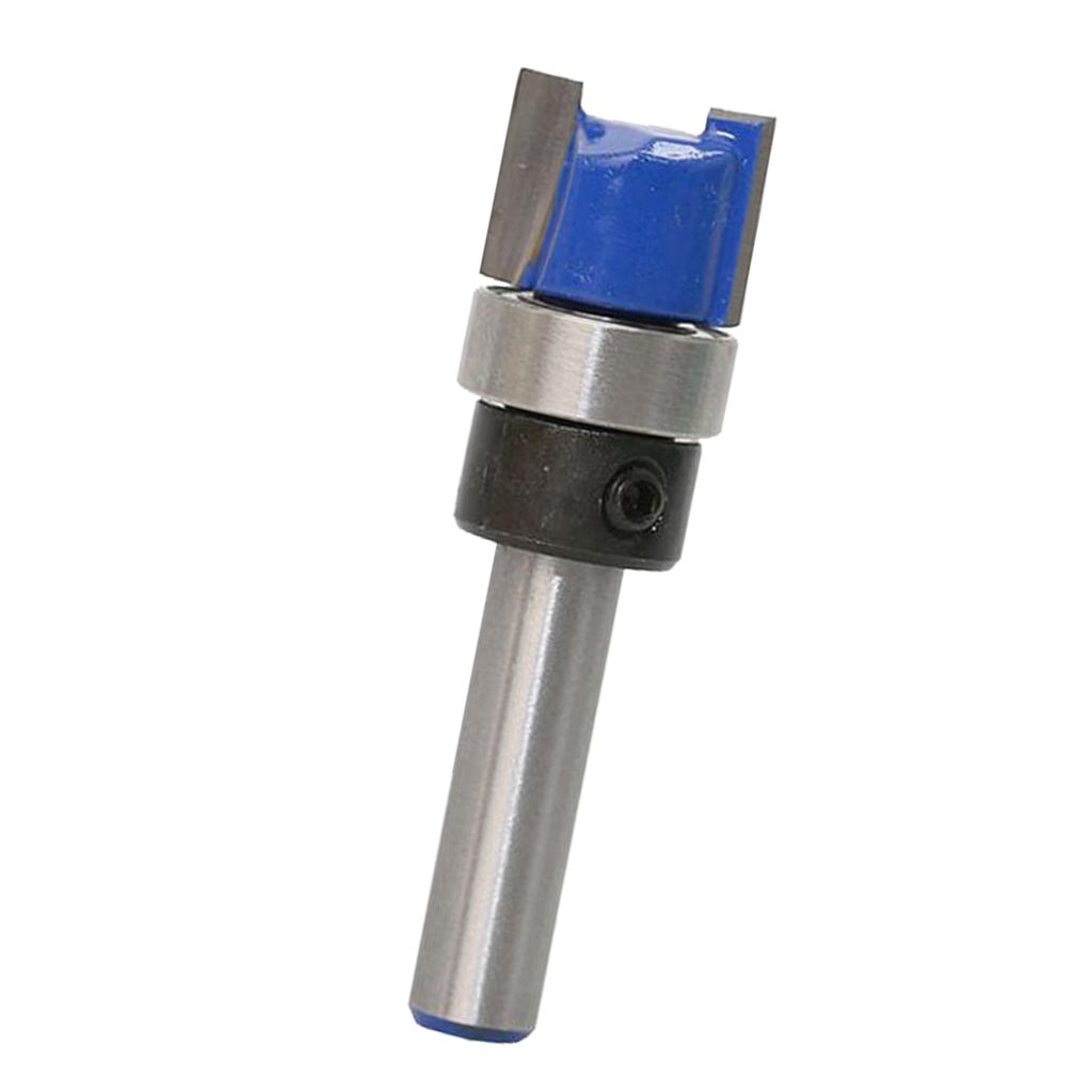 12.7x38mm 1//4/'/' Shank Top Bearing Flush Trim Router Bit Woodworking Cutter