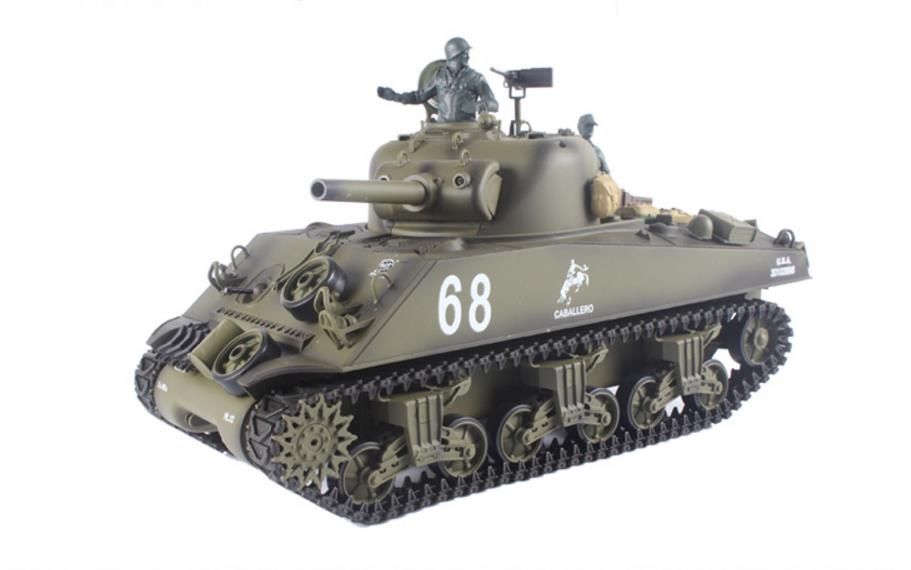 radio controlled sherman tank