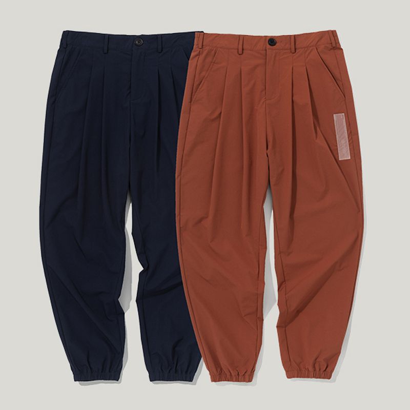 cuffed summer trousers