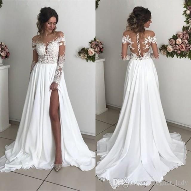 long sleeve flowy bridesmaid dresses
