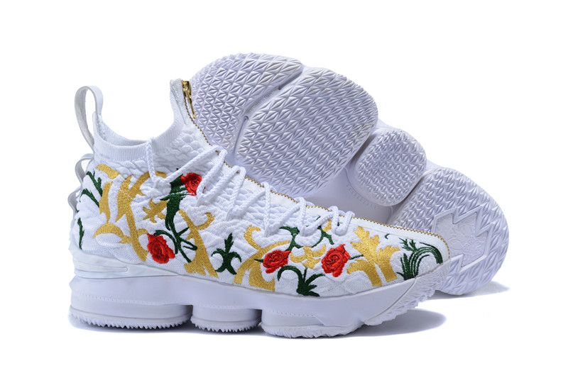 lebron james flower shoes