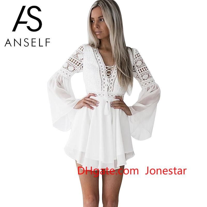 semi casual white dress