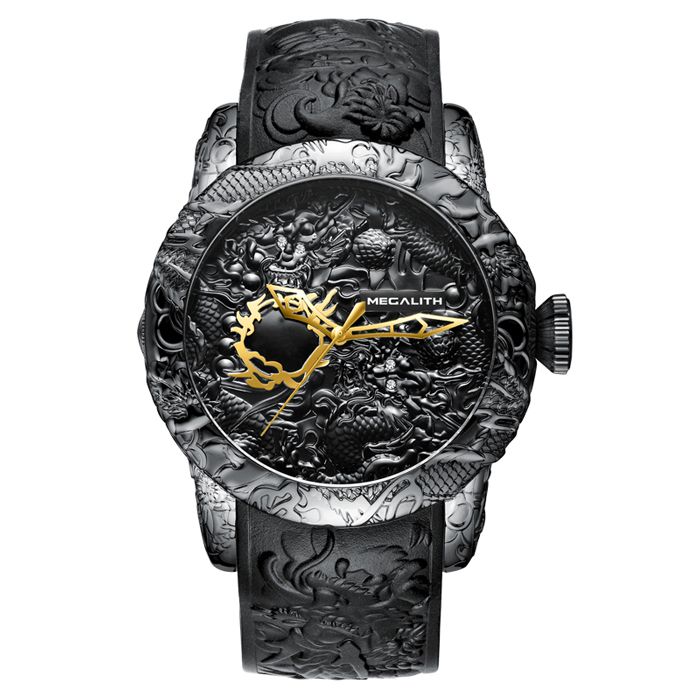 orologio in quarzo nero