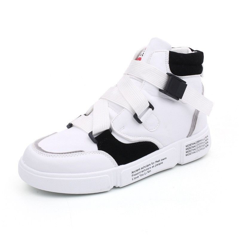 men's casual plate pu shoes