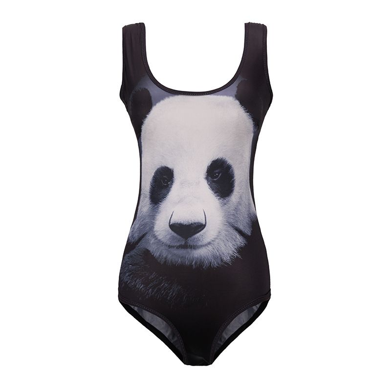 panda swimming costume