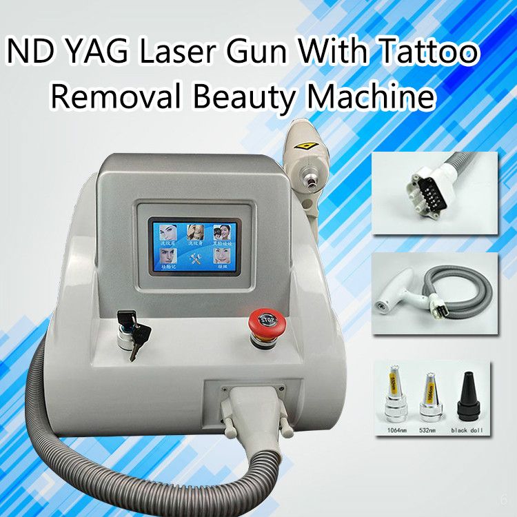 Nd Yag Laser Tattoo Laser Removal Machine Tattoos Equipment With 5,000,000 Shoots Pigmentation