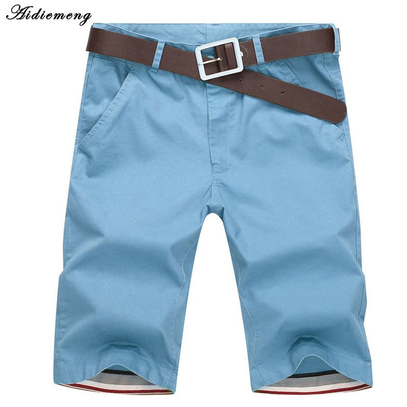 2020 Shorts Men 2018 Summer Fashion Mens Shorts Casual Cotton Slim